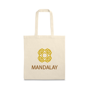 Corporate cotton bag with logo