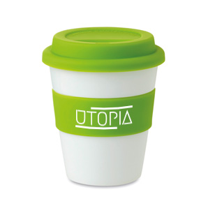 Branded travel mug for giveaways 