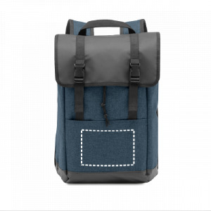 Backpack front middle pocket 15432