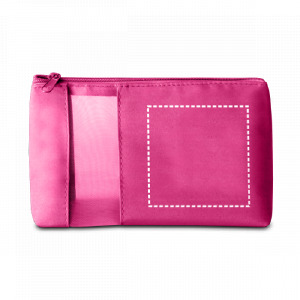 Cosmetic bag front 10169