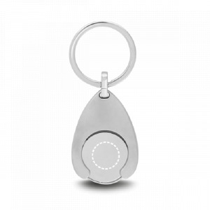 Keyring back circle 24358