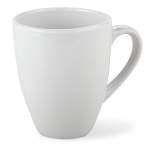 Ceramic coffee mug, white for all-round printing, 160 ml white colour