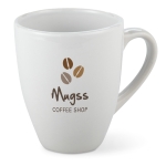 Ceramic coffee mug, white for all-round printing, 160 ml white colour main view