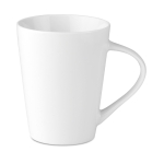 Coffee cup with print inside or outside, 250 ml white colour