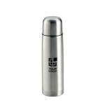 Stainless steel thermos flask with a cup lid, 500 ml main view