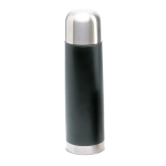 Set: stainless steel thermos flask black colour third view