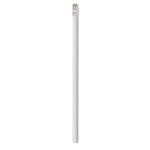 Economical pencil with eraser for promotions white colour