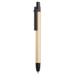 Pen & stylus, sustainably made of recycled cardboard, blue ink black colour