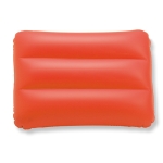 Comfortable, inflatable, beach air cushion red colour