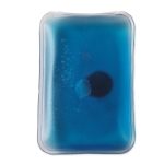 Heat the thermal pad by squeezing and use it for massages blue colour