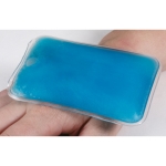 Heat the thermal pad by squeezing and use it for massages blue colour third view