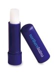 Affordable lip balm with vanilla aroma, SPF15 blue colour main view