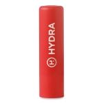 Affordable lip balm with vanilla aroma, SPF15 red colour second main view