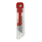 Box cutter knife red colour