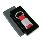 Metal keyring in various colours red colour second view