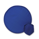 Flexible, foldable disc made of nylon with matching case blue colour