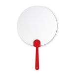 Rounded fan red colour