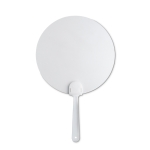 Rounded fan white colour