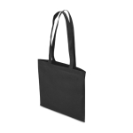 Affordable non-woven bag in attractive colours, 80 g/m2 black colour second view