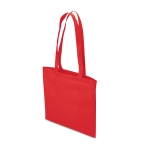 Affordable non-woven bag in attractive colours, 80 g/m2 red colour second view