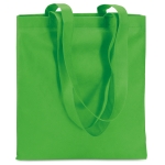 Affordable non-woven bag in attractive colours, 80 g/m2 green colour