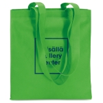 Affordable non-woven bag in attractive colours, 80 g/m2 green colour main view