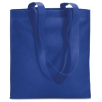 Affordable non-woven bag in attractive colours, 80 g/m2 royal blue colour