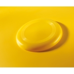 Plastic frisbee, for summer giveaways, Ø 23 cm yellow colour second view