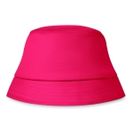 Bucket hat in different colours made of cotton red colour