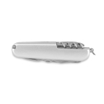 Multifunctional metal pocket knife, 13 functions silver colour third view