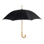 Manual umbrella with pole, tips and crown, Ø 104 black colour third view