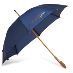 Manual umbrella with pole, tips and crown, Ø 104 blue colour second view