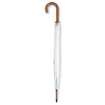 Manual umbrella with pole, tips and crown, Ø 104 white colour second view