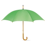 Manual umbrella with pole, tips and crown, Ø 104 lime colour