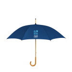 Manual umbrella with pole, tips and crown, Ø 104 view with print area