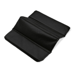 Foldable seat cushion in varied colours for events black colour