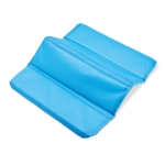 Foldable seat cushion in varied colours for events light blue colour