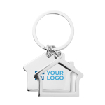 Keyring two house designs view with print area