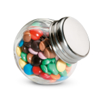 Chocolates in a jar with a lid multicolour colour third view