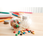 Chocolates in a jar with a lid multicolour colour ambient view