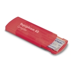 Plastic box with 5 small-format plasters as a promotional item second main view