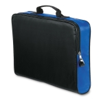 Document bag with a zipper for conferences and trade fairs