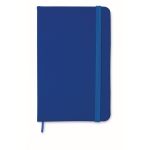 Notebook with lined pages for promotions, A6 blue colour