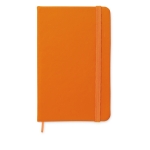 Notebook with lined pages for promotions, A6 orange colour