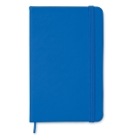 Notebook with lined pages for promotions, A6 royal blue colour