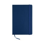 DIN, notebook with soft PU cover and lined paper, A5 blue colour