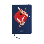 DIN, notebook with soft PU cover and lined paper, A5 blue colour