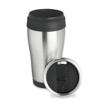 Thermal mug made from stainless steel, 455ml black colour