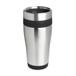 Thermal mug made from stainless steel, 455ml black colour second view