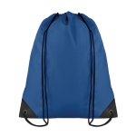 Drawstring bag in cool colours, made of 190T polyester royal blue colour